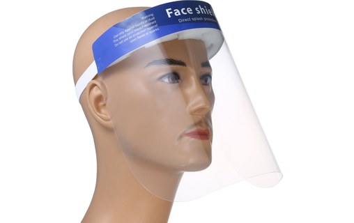 Visière de protection anti-projections et anti-buée - Lot de 5 pièces