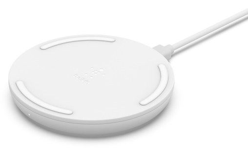Belkin BOOST CHARGE (10 W) Blanc - Chargeur induction sans fil iPhone/smartphone