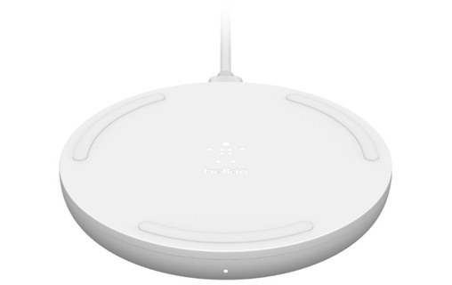Belkin BOOST CHARGE (10 W) Blanc - Chargeur induction sans fil iPhone/smartphone