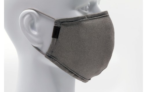 Masque de protection Enfant noir Kajsa lavable avec filtres FFP2 jetables