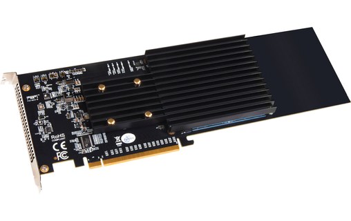 Sonnet M.2 4x4 PCIe - Carte PCIe pour 4 SSD M.2 NVMe - Compatible Thunderbolt