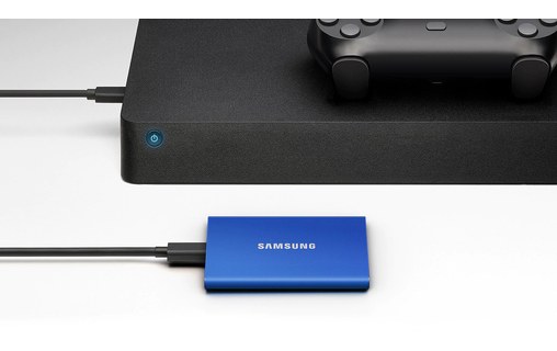Samsung T7 2 To Gris Titane - SSD externe portable USB-C & USB-A
