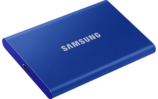 Samsung T7 1 To Bleu - SSD externe portable USB-C & USB-A - Disque