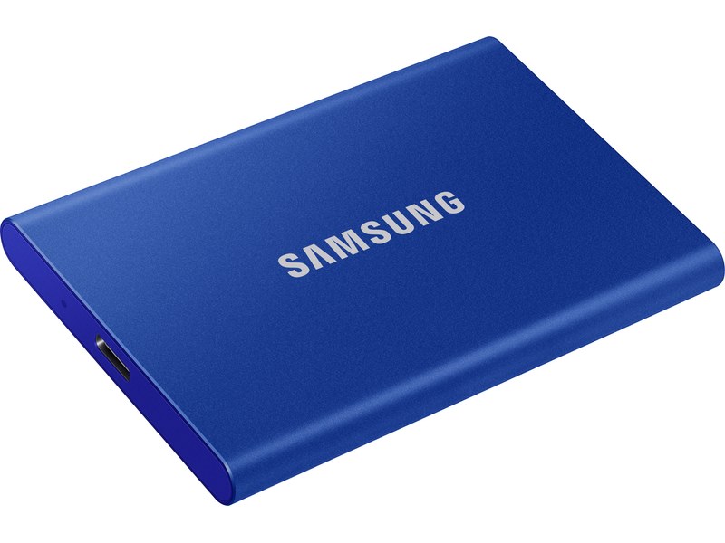 Disque Dur Externe SSD Portable 2TB 2To Type-C Métallique Bleu 11