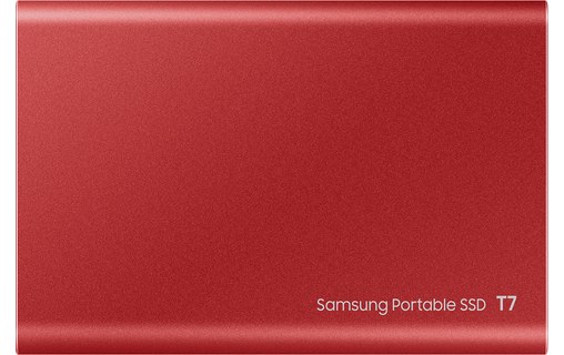 Samsung T7 1 To Rouge - SSD externe portable USB-C & USB-A