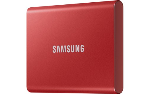 Samsung T7 1 To Rouge - SSD externe portable USB-C & USB-A