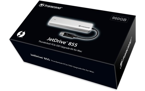 Kit Transcend JetDrive 855 1 To - Barrette SSD pour Mac