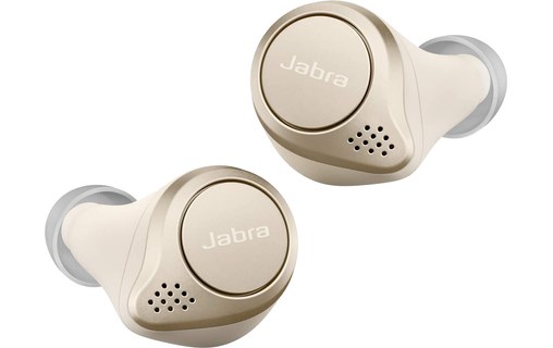 Jabra Elite 75t Or/Beige - Écouteurs Bluetooth True Wireless
