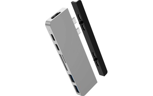 HyperDrive DUO 7-in-2 Dock pour MacBook Pro / Air - Argent