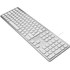 Macally WKEYHUBMB-FR - Clavier Mac USB AZERTY ultra fin avec 2 ports USB