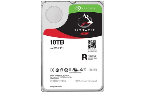 Seagate IronWolf Pro 3.5 10000 Go Série ATA III