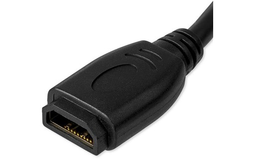 StarTech.com Câble HDMI haute vitesse d'aide port de 15 cm - 4K à 60 Hz