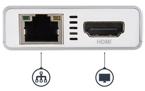 StarTech.com Adaptateur multiport USB-C pour ordinateur portable - Power Deliver