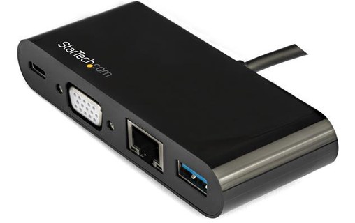 StarTech.com Adaptateur multiport USB-C pour ordinateur portable - VGA, USB 3.0,