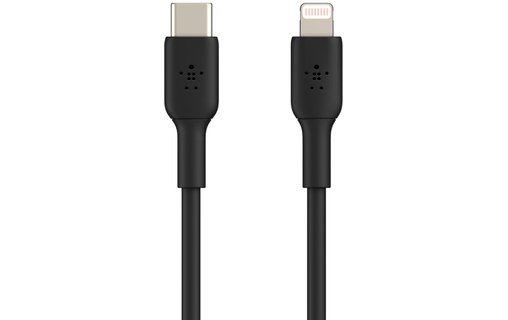 Belkin CAA003BT1MBK câble Lightning 1 m Noir