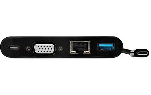 StarTech.com Adaptateur multiport USB-C pour ordinateur portable - VGA, USB 3.0,