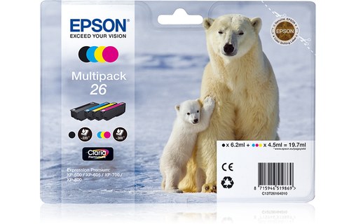 Epson Polar bear Cartouche "Ours Polaire" - Encre Claria Premium MP