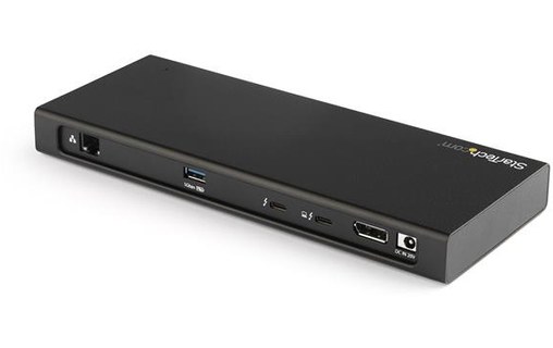 StarTech.com TB3DK2DPM2 station d'accueil Avec fil USB 3.2 Gen 1 (3.1 Gen 1) Typ