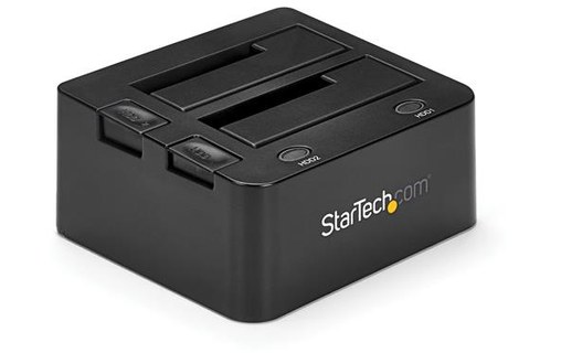 StarTech.com Station d'accueil USB 3.0 pour 2 disques durs SATA III de 2,5 ou 3,