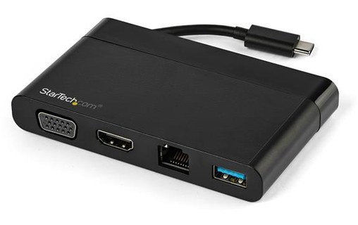 StarTech.com Adaptateur multiport AV numérique avec sorties vidéo HDMI et VGA -
