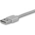 StarTech.com Câble USB multi connecteur de 2 m - Lightning, USB-C, Micro USB