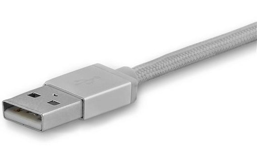 StarTech.com Câble USB multi connecteur de 2 m - Lightning, USB-C, Micro USB