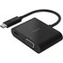 Belkin AVC001BTBK hub & concentrateur USB 3.2 Gen 1 (3.1 Gen 1) Type-C Noir