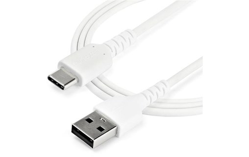 Câble StarTech USB-A vers USB-C 60 W USB 2.0 - 2 m - Blanc