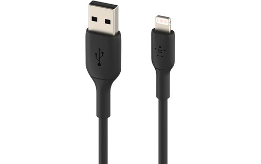 Belkin CAA001BT3MBK câble Lightning 3 m Noir