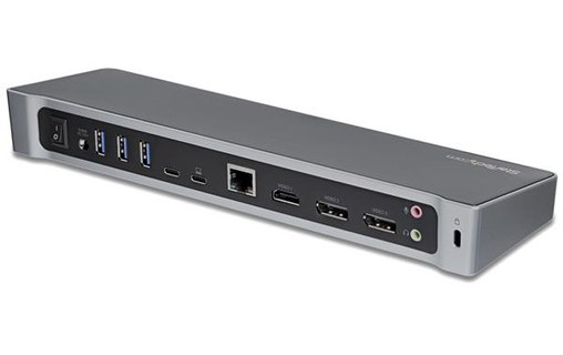 StarTech.com Station d'accueil USB Type-C à triple affichage avec 5 ports USB 3.