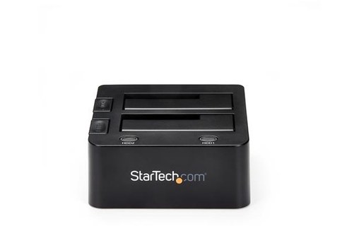 StarTech.com Station d'accueil USB 3.0 pour 2 disques durs SATA III de 2,5 ou 3,
