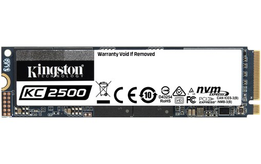 Kingston Technology KC2500 M.2 250 Go PCI Express 3.0 3D TLC NVMe