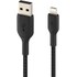 Belkin CAA002BT2MBK câble Lightning 2 m Noir