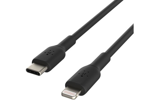 Belkin CAA003BT1MBK câble Lightning 1 m Noir