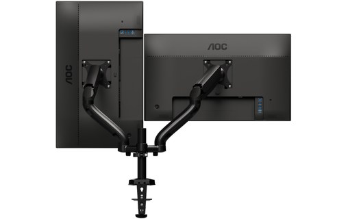 AOC AD110D0 support pour écran plat pour bureau 68,6 cm (27") Noir