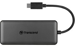 Transcend HUB5C USB 3.2 Gen 2 (3.1 Gen 2) Type-C 10000 Mbit/s Noir