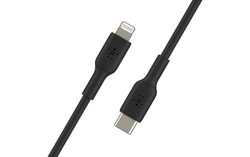 Belkin CAA003BT1MBK câble Lightning 1 m Noir