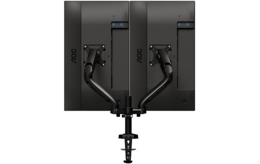 AOC AD110D0 support pour écran plat pour bureau 68,6 cm (27") Noir
