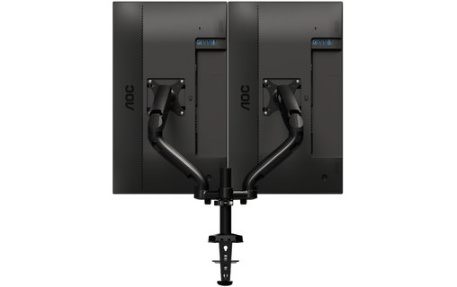 AOC AD110D0 support pour écran plat pour bureau 68,6 cm (27") Noir