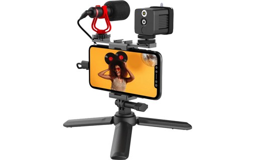 Mirfak Vlogging Kit - Kit vidéo pour smartphone