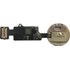 Bouton Home iPhone 7 / 7+ / 8 / 8+ Noir (avec fonction retour - SANS Bluetooth)