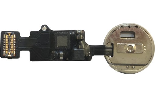 Bouton Home iPhone 7 / 7+ / 8 / 8+ Noir (avec fonction retour - SANS Bluetooth)