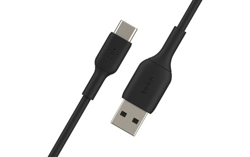 Belkin CAB001BT3MBK câble USB 3 m USB A USB C Noir