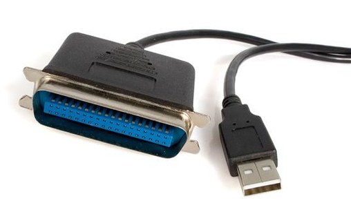 StarTech.com Câble Adaptateur de 3m USB vers 1 Port Parallèle pour Imprimante -