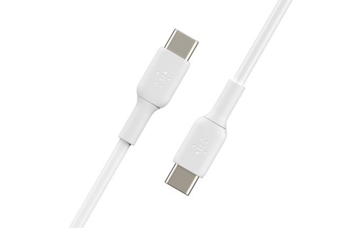 Câble Belkin USB-C vers USB-C - 2 m - Blanc