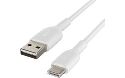 Belkin CAB001BT3MWH câble USB 3 m USB A USB C Blanc