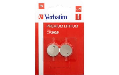 Verbatim Piles bouton au lithium CR2025
