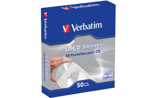 Verbatim Pack de 50 pochettes CD