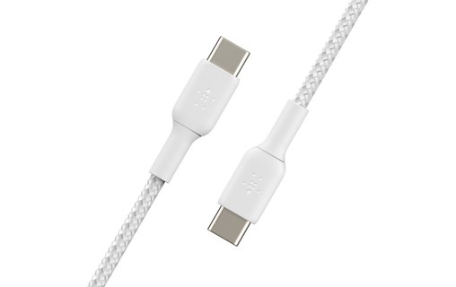Belkin CAB004BT1MWH câble USB 1 m USB C Blanc