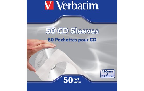 Verbatim Pack de 50 pochettes CD